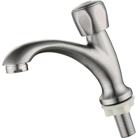 Robinet de baignoire, monotrou, eau froide, pour salle d'eau (1/5)