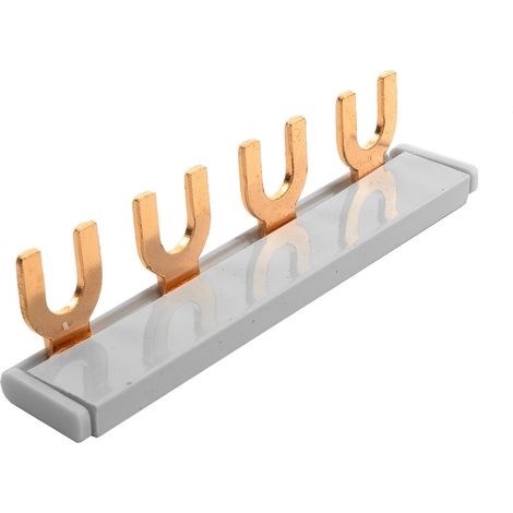 BARRE OMÈTRE COMBINÉE 1 PHASE 4 MODULES 10MM2 POUR CÂBLE DE TYPE S (1/5)
