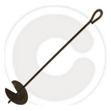 tirant pour vignobles en acier peint noir mm 14x1000 vignoble vignoble
