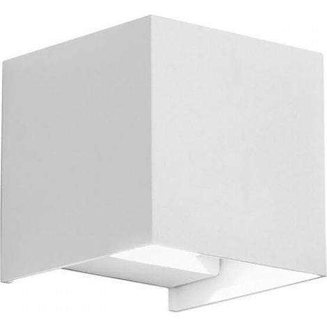 Applique esterno gea led zora led cct ip65 ges1020 5w fascio regolabile lampada parete biemissione moderna