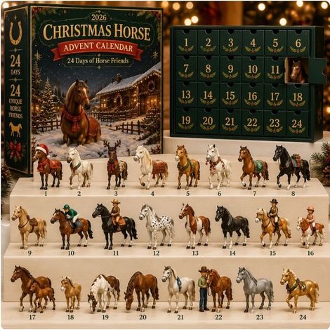 New design trend: Horse-Themed Advent Calendar - Blind Box for the Year of the Horse -