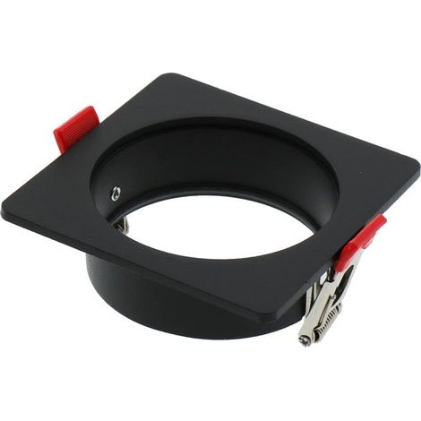 IluminaShop - Aro de Empotrar Negro Para 1 Modulo 10W Serie Cobfix (1/3)