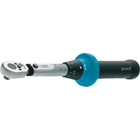 Llave dinamométrica SYSTEM 5000-2 CT, extensión de la escala de medida : 2,5-25 N·m, graduación 0,25 N·m, tracción de 4 lados 1/4 pulgadas, Largo : 232 mm (1/2)