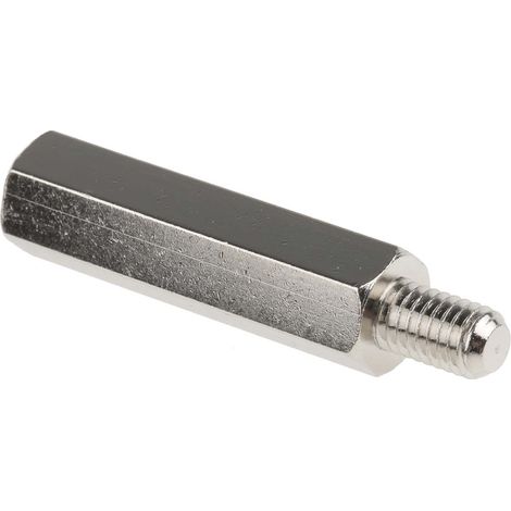 Entretoise filetée RS PRO, longueur 30mm, Mâle / Femelle, M5 x M5 ( Prix pour Sachet de 50 ) (1/3)