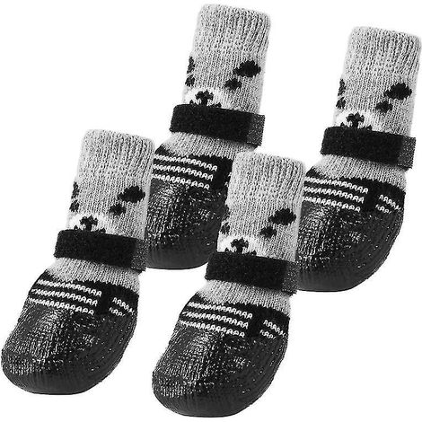 Lot de 4 paires de chaussettes pour chat (1/3)