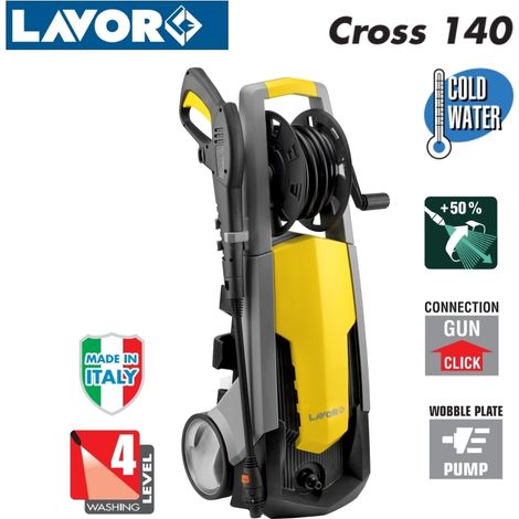Idropulitrice ad alta pressione 2100W 140bar Lavor - CROSS 140