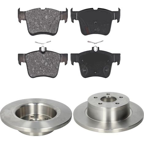 KIT FRENI POSTERIORI compatibile con FORD KUGA II (DM2) - DISCHI + PASTIGLIE OEM: FDB4798, FDB1931 / 18135 , 18482 /SOSTITUZIONE DIRETTA/BASSA POLVERE/SILENZIOSO (1/5)