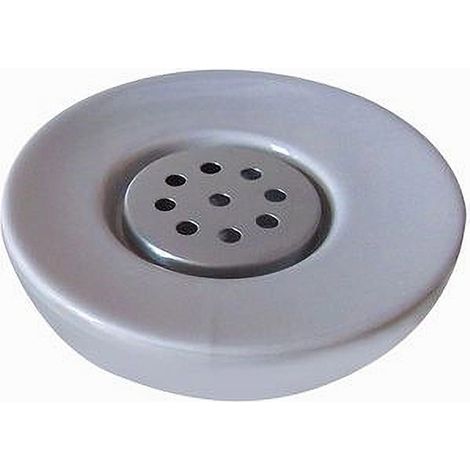 Cleafe - Porta Sapone Saponetta In Ceramica Con Piastra Accessorio Arredo Per Bagno 59874 - (1/2)