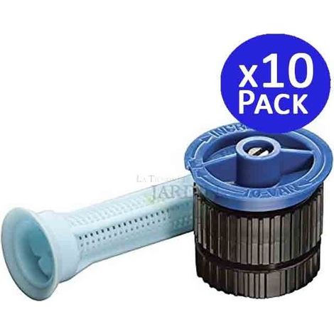 10 Stück Rain Bird 10 VAN Sprühdüse für Bewässerungssprinkler Einstellbarer Winkel Reichweite 3 Meter