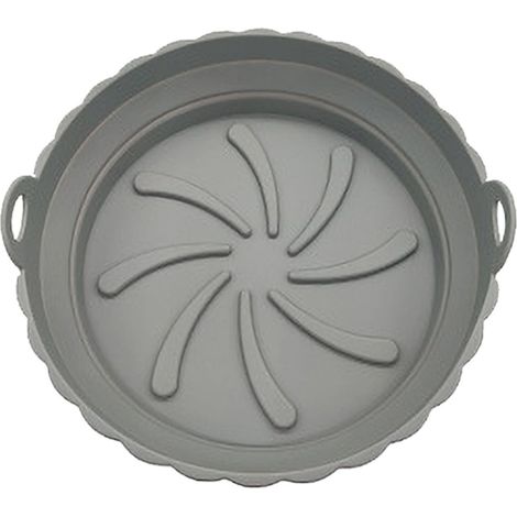 Tapis De Cuisson Réutilisable - Forme De Fleur - Pour Panier De Friteuse À Gaz - Compatible Cuisson Au Gaz, Vapeur Et Four - 1 Pièce (1/3)