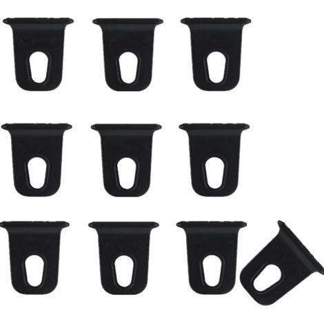 10pcs Crochet Auvent, Crochets d'auvent de véhicule récréatif, Crochet D'auvent de Camping Car Pour Auvent Plus Long,Décoration Intérieure et Extérieure (1/4)