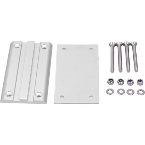 SIXRUN Support de Pied de Table en Alliage D'aluminium, Installation Flexible, Large Application, Matériau Durable, Facile à Assembler, Gain de Place, adapté aux Camping-Cars,. (1/5)