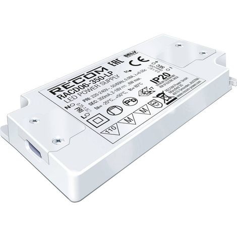 RECOM Driver per LED 6 W 700 mA 2 - 9 V/DC 1 pz.