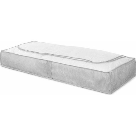 Compactor Boîtes de stockage - Boîte de rangement pour textiles 16x107x46 cm, gris RAN10165 (1/4)