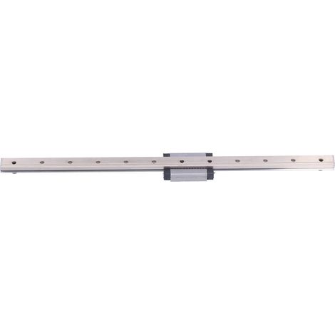 Glissière linéaire miniature MGN12H 300mm, guide de précision 12mm pour équipement d'automatisation, rail coulissant robuste (1/5)