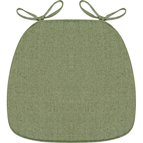 1 Coussin de chaise, antidérapant, mousse haute densité, housse amovible, salle à manger (1/5)