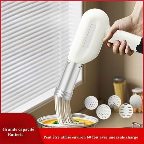 Machine à Pâtes Électrique Laminoir à Pâtes avec 5 matrices pour 5 types de pâtes différents