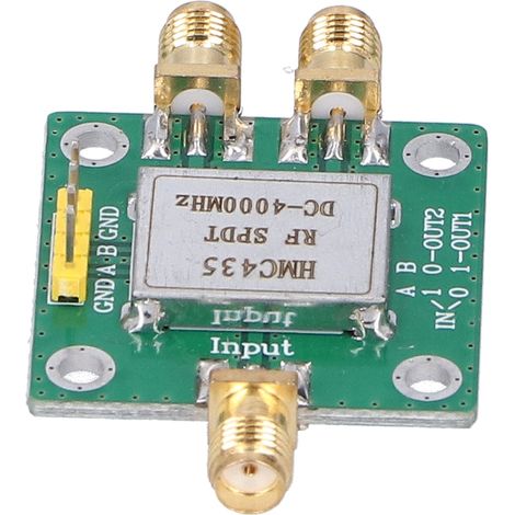 HMC435 HF-Signalgeneratormodul-Schalter, einpolig, zweifach umschaltend, mit großer Wärmeableitungsfläche (1/5)