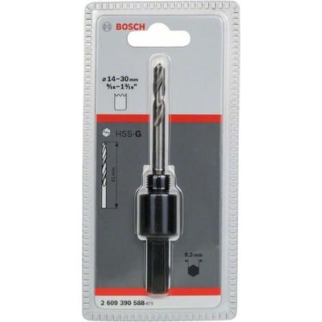 BOSCH ADAPTADOR HEXAGONAL 1/2"-20 UNF, 14-30 MM