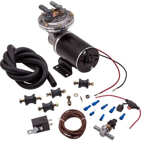 12V Bomba de vacío de refuerzo de freno energía eléctrica 18"-22" Electric Vacuum Pump Kit Mounting Hardware (1/5)