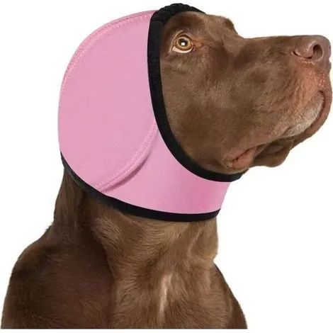 Protège-oreilles imperméables pour chien, protège-oreilles sans rabat, protège-oreilles pour animaux de compagnie, bonnet de bain pour chien, convient aux soins des animaux de compagnie, bandeau de so