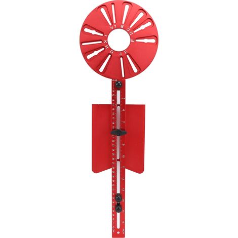 Support de fraisage rainure pour routeur 3 en 1 gabarit quincaillerie meuble guide découpe cercle universel réglable outil menuiserie (1/5)