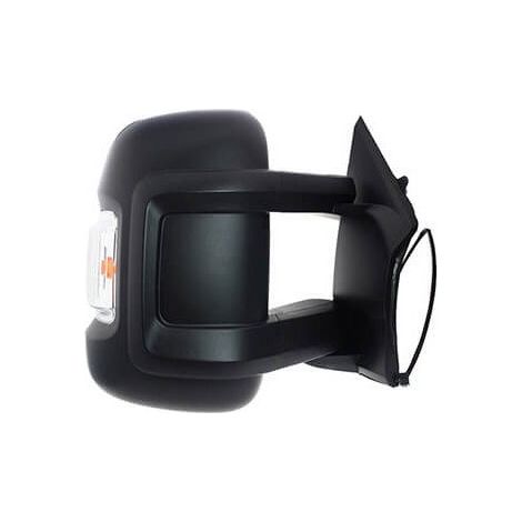 Rétroviseur électrique droit noir chauffant bras moyen 16W Citroen Jumper depuis 2006
