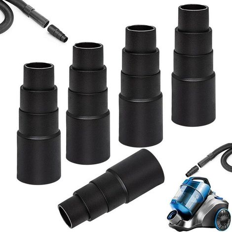 Staubsaugerschlauchadapter – Flexibles PVC – Kompatibel mit Schleifmaschinen, Stichsägen und Bohrmaschinen – 5 Stück (1/5)