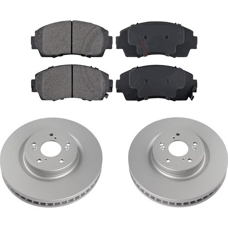 KIT FRENI ANTERIORI compatibile con HONDA CR-V V (RW,RT) - DISCHI + PASTIGLIE OEM: 37627 / 18837 /SOSTITUZIONE DIRETTA/BASSA POLVERE/SILENZIOSO