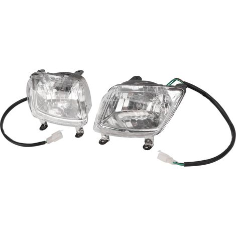 Paire de Phares Avant 12V Gauche Droite, Feux de Conduite pour Quad VTT, Accessoire de Remplacement SunL (1/5)