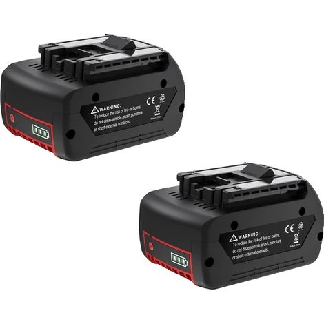Batterie, 18V, capacité de 6000mAh, 2 batteries (1/2)