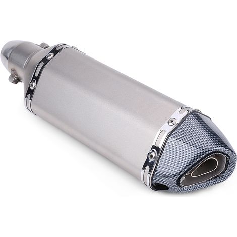 Silencieux universel moto cross enduro pot d'échappement modifié avec DB killer, tuyau racleur style 2, accessoire pièce performance (1/5)