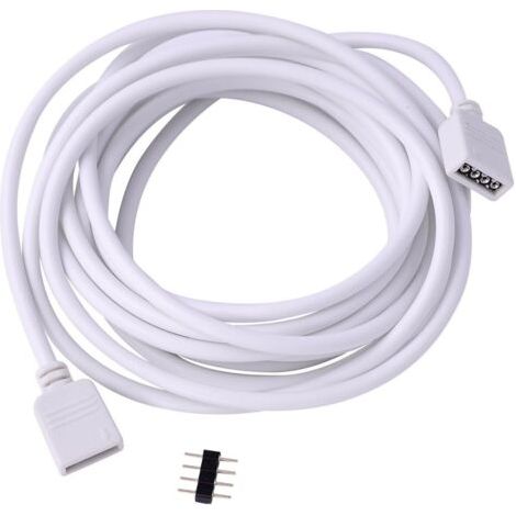 Câble d'extension de barre lumineuse RVB Câble de borne de connexion de barre lumineuse LED (5M) (1/3)