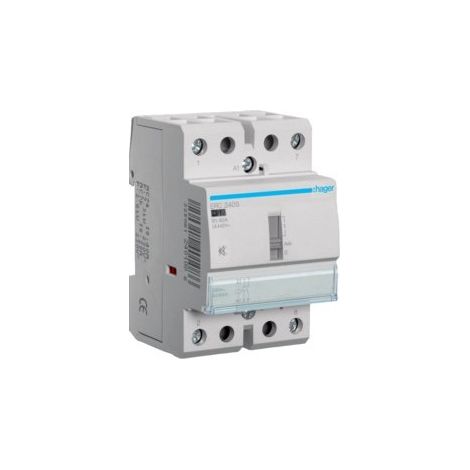 Contact sil manu 40A, 2F, 230V - AUTOMATISMES HAGER ERC240S (1/2)