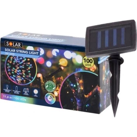 Solar-Gartenlichterkette mit LED-Kabeln, 11,5 m, für den Außenbereich