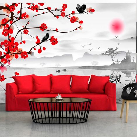 Papier peint jardin japonais - 350 x 245 cm
