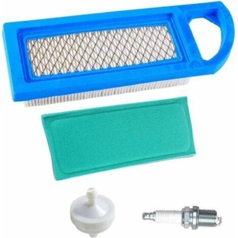 Filtre à air pré-nettoyant avec bougie d'allumage et filtre à carburant pour Briggs & Stratton Intek 15,5-17,5 HP (1/5)