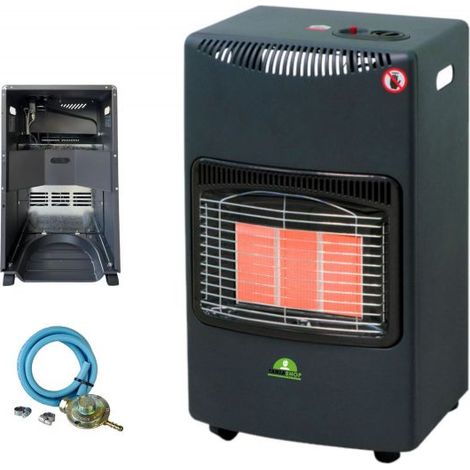 Stufa a gas GPL ad infrarossi 4.2KW 3 Livelli di potenza + kit tubo e regolatore (1/5)