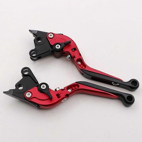 Pour motos Ducati 996 748 Ms4 ST4 GT1000 : frein, embrayage, klaxon et guidon modifiés (rouge) (1/5)