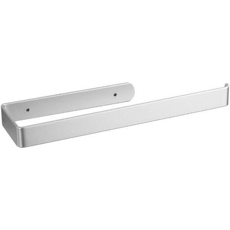Porte-Serviettes Mural en Acier Inoxydable brossé pour Salle de Bain et Cuisine 29cm