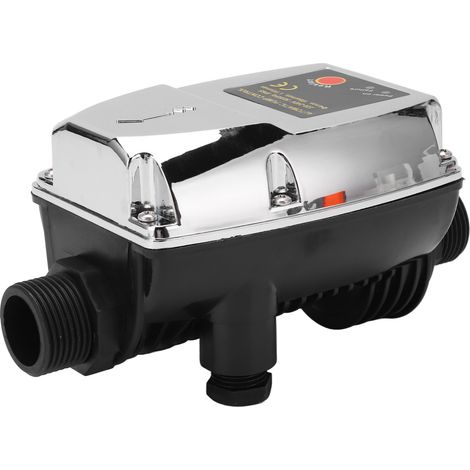 Wasserpumpensteuerung, silbernes, wasserdichtes ABS-Gehäuse, intelligenter automatischer 10A-Druckschalter (1/5)