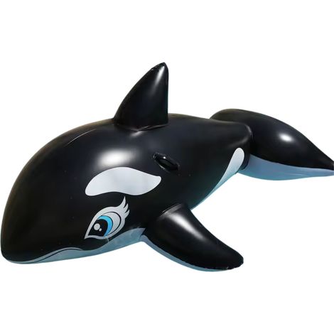 Intex Whale Ride-On Pool Float  Inflatable Swimming Pool Toy (1/4)