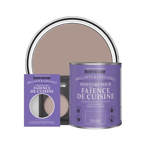 Peinture pour Faïence de Cuisine, Finition Brillante - Dentelle (1/2)