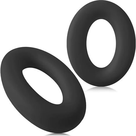 Almohadillas/almohadillas para auriculares Bose QC45 / QC35 / QC25 / QC15 / AE2 - Negras (1/5)