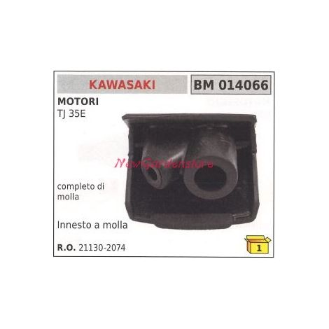 Attacco candela pipetta cappuccio KAWASAKI tagliasiepe TJ 35E 014066 21130-2074
