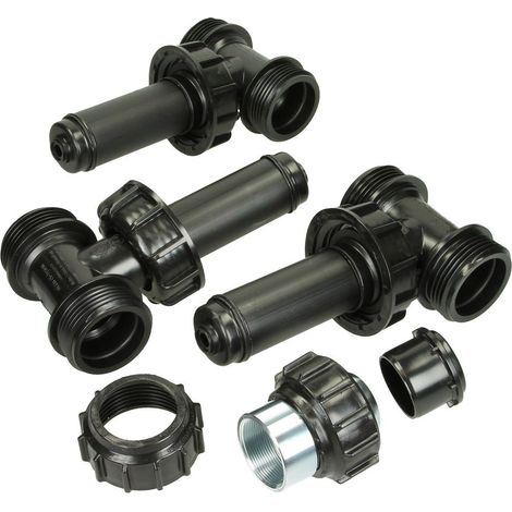 Conduite de remplissage Werit, set de base, pour 3 citernes groupées