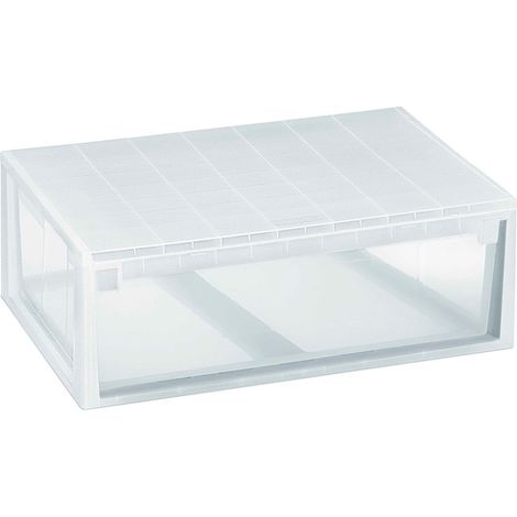 Caja Ordenacion Light Drawer Xl 36l.Transparente JOBGAR (1/2)