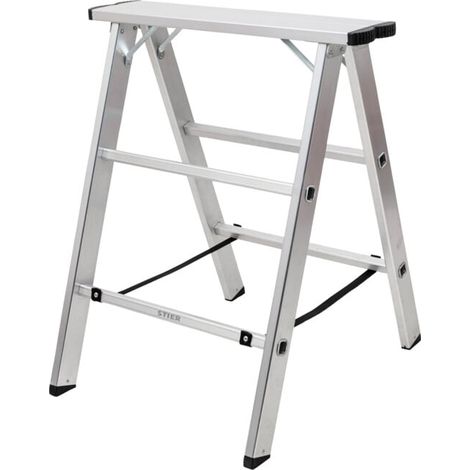 Tréteau en aluminium STIER, charge admissible 150 kg (1/5)