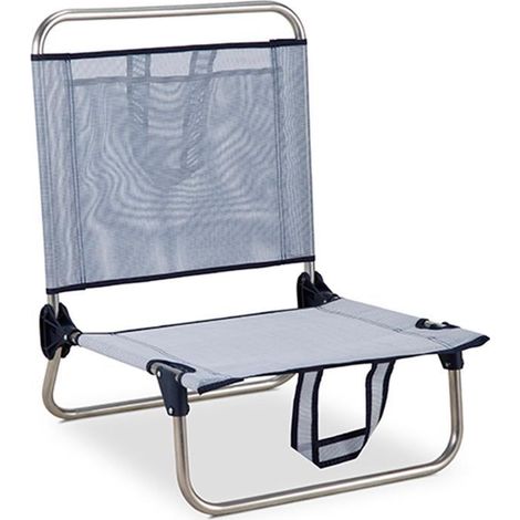 EREDU playera aluminio bolsillo 835txb , Playera aluminio con bolsa 835TXBFabricado en aluminio de alta calidadIdeal para playa, jardín y campingFácil plegado para mejo (1/3)