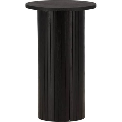 Bianca Ecktisch Ø40cm schwarz.